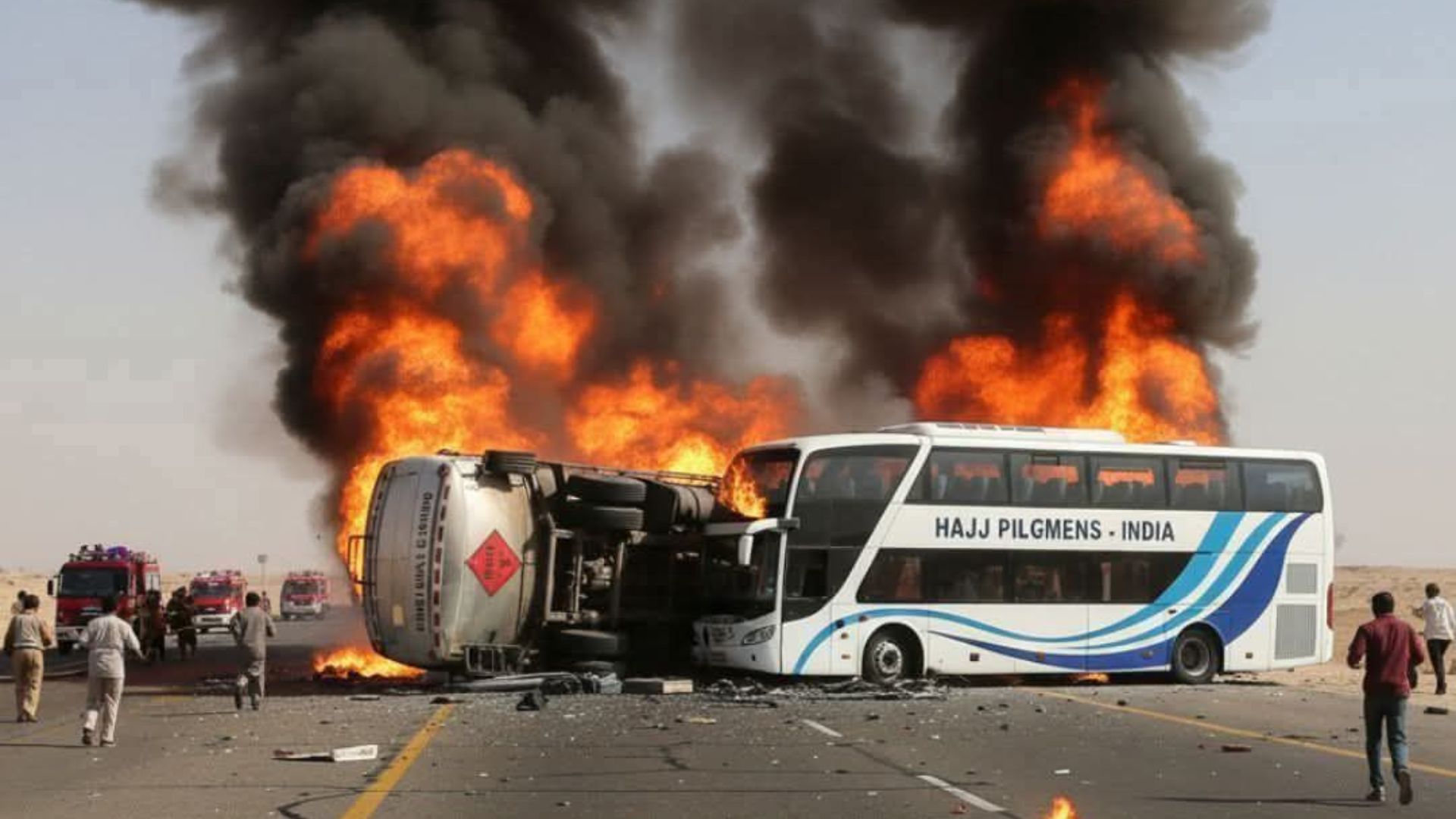 Over 40 Indian Umrah pilgrims died in a tragic Saudi bus crash near Medina. Get full details, updates, and government response to the devastating incident.Saudi Bus Crash: Over 40 Indian Umrah Pilgrims Killed Near Medina